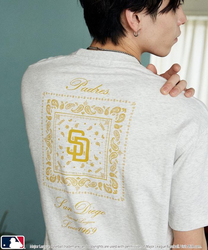 聯名 MLB 後背頭巾印花 T恤