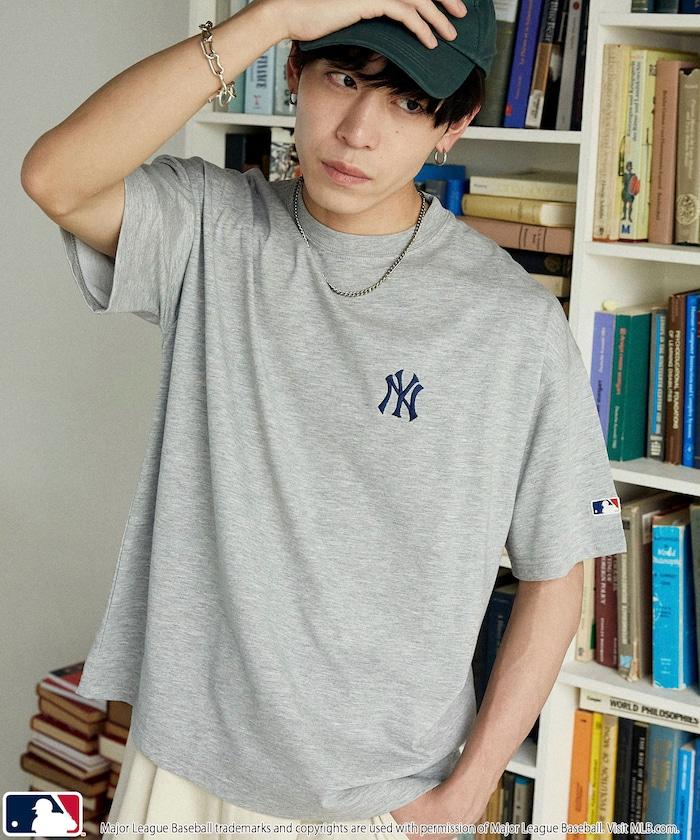 聯名 MLB 後背頭巾印花 T恤