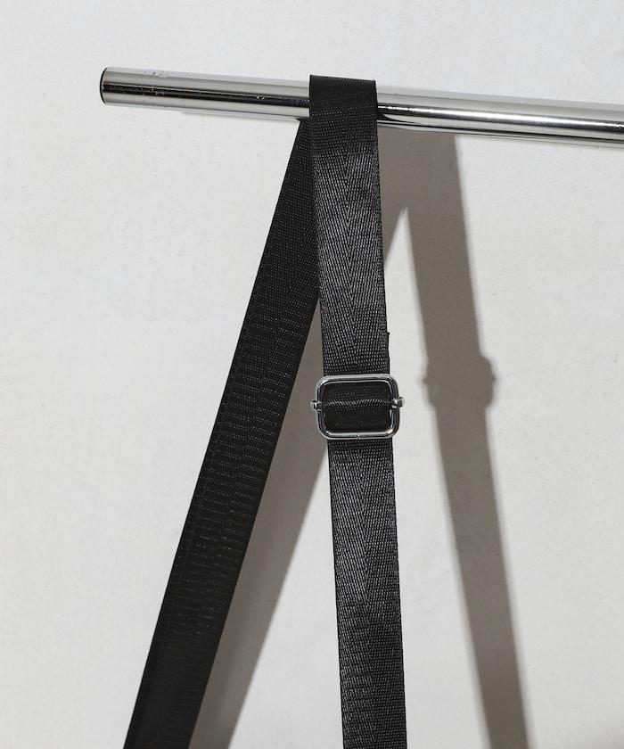 牛皮 防潑水 翻蓋設計 Leather Editor's Flap Shoulder Bag 單肩包