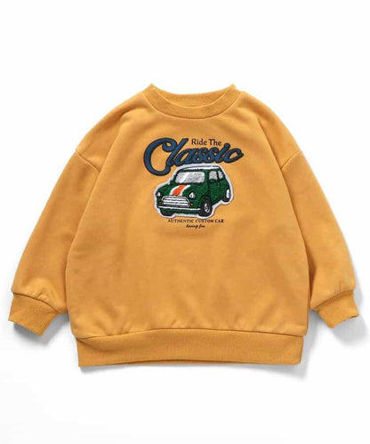 毛圈繡貼布衛衣