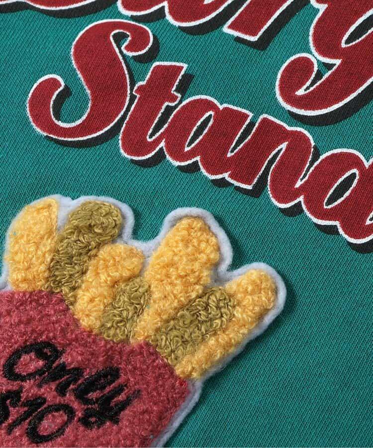 毛圈繡貼布衛衣