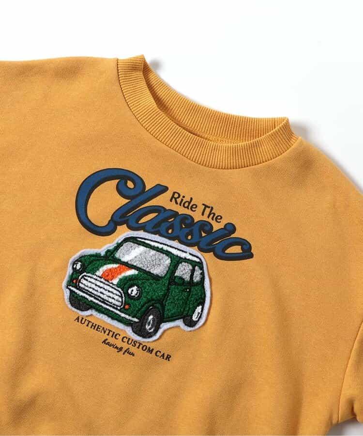 毛圈繡貼布衛衣