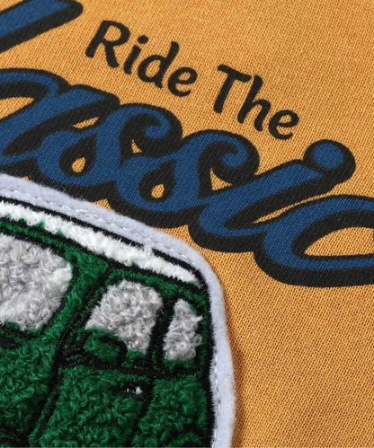 毛圈繡貼布衛衣