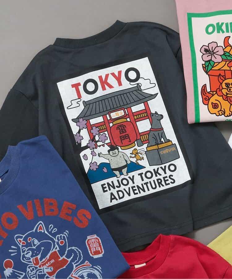 JAPAN 地方特色 T恤