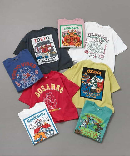 JAPAN 地方特色 T恤