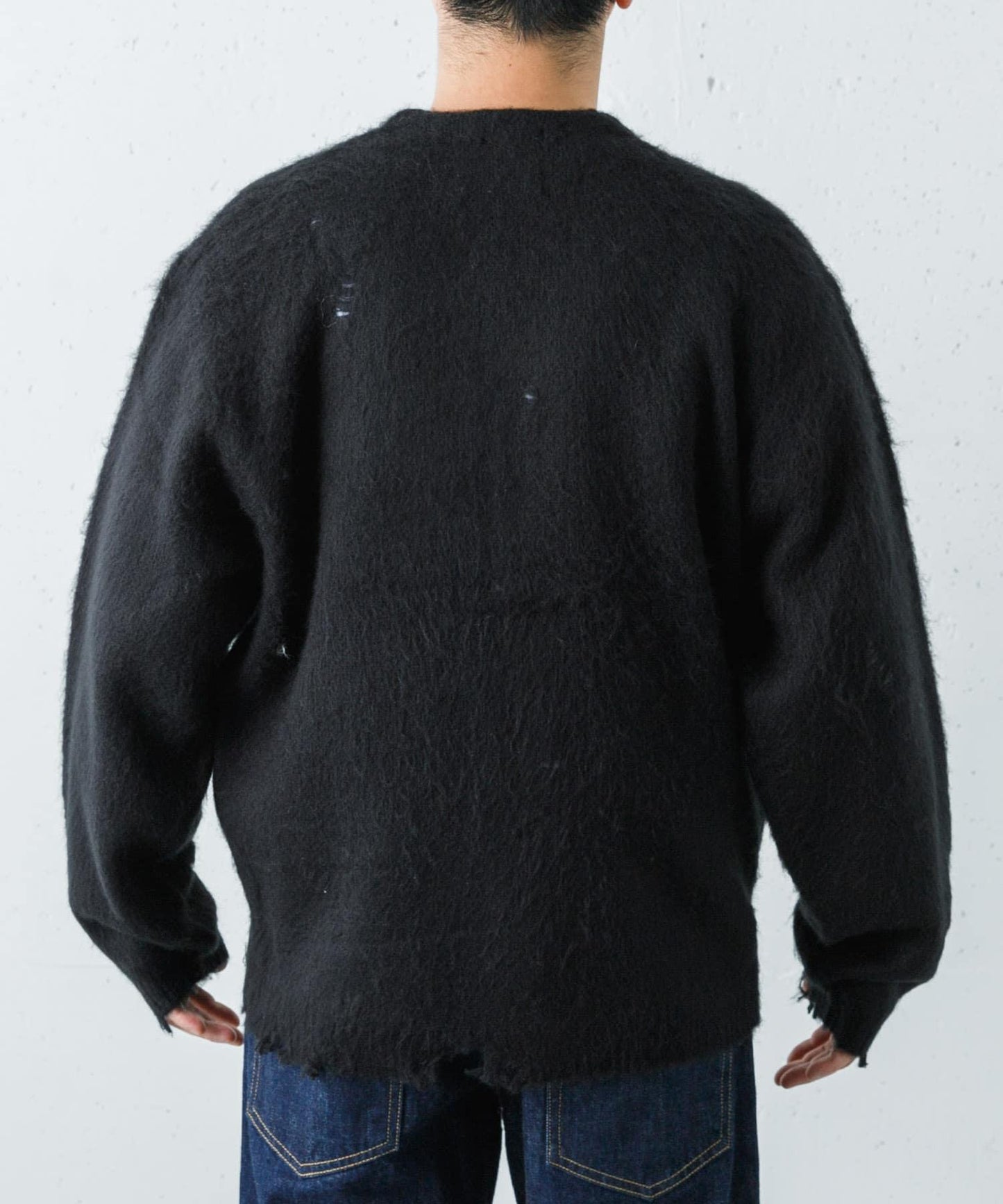 純色毛絨 TOWNCRAFT D SOLID SHAGGY CARDIGAN 針織開衫