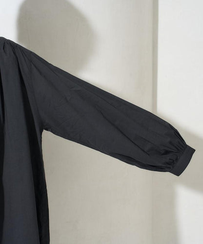 印度風寬鬆蓬鬆紐扣襯衫