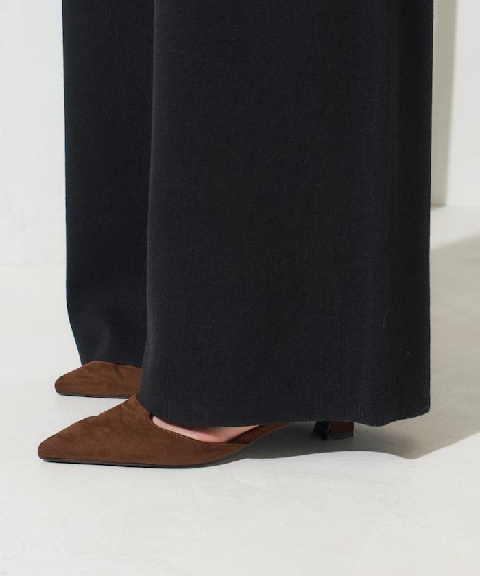 棉混紡針織 闊腿 可成套搭配 闊腿褲