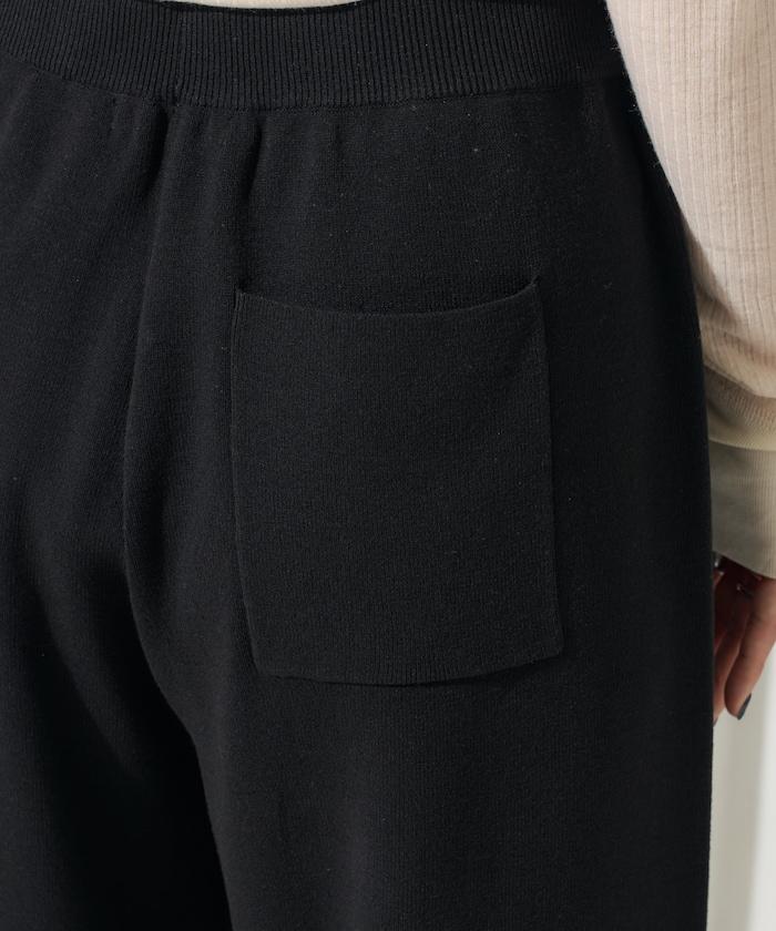 棉混紡針織 闊腿 可成套搭配 闊腿褲