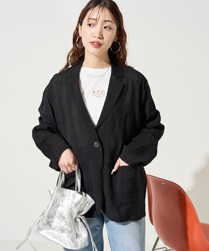 輕薄透視 西裝版型 薄紗 西裝夾克