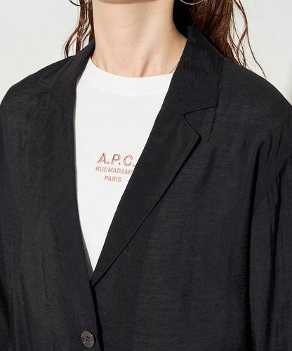 輕薄透視 西裝版型 薄紗 西裝夾克