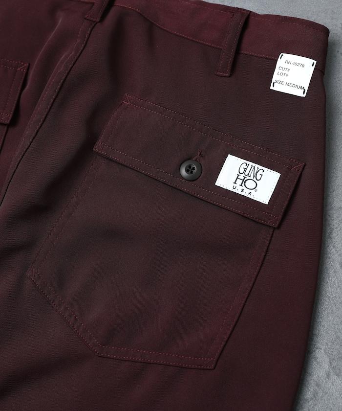 修身微喇 GUNG HO Slimfit Semi Flare Pants 褲子