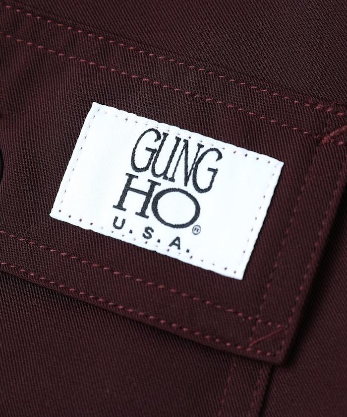 修身微喇 GUNG HO Slimfit Semi Flare Pants 褲子