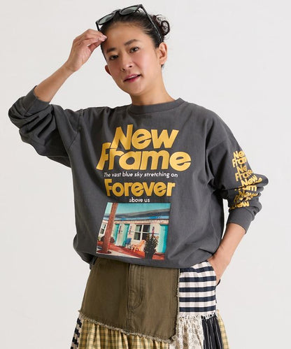 原創照片印花 長袖T恤