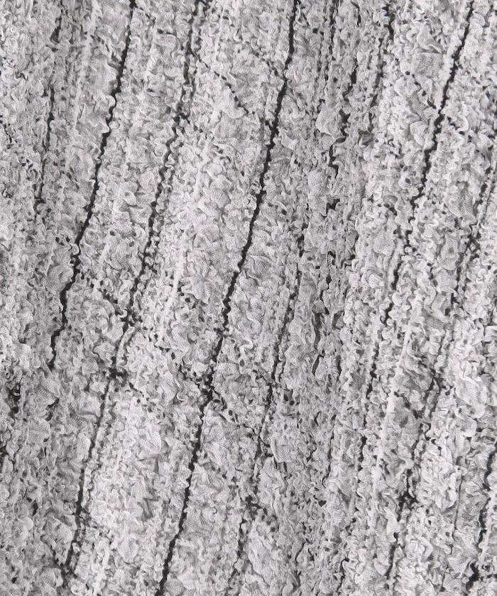 格紋凸紋設計 長袖襯衫