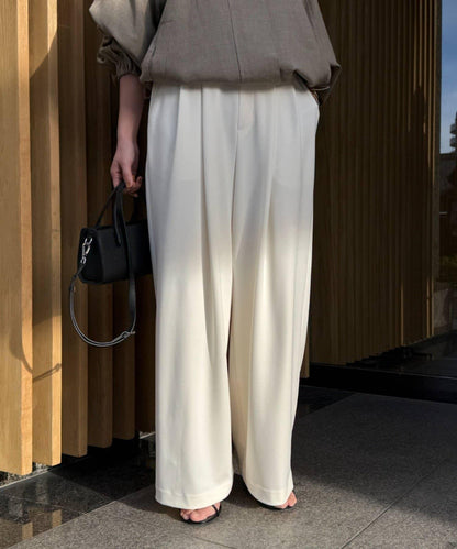 針織寬鬆休閒褲