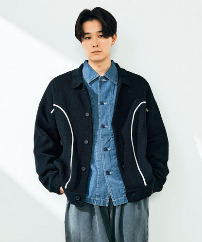 西部風格針織開衫