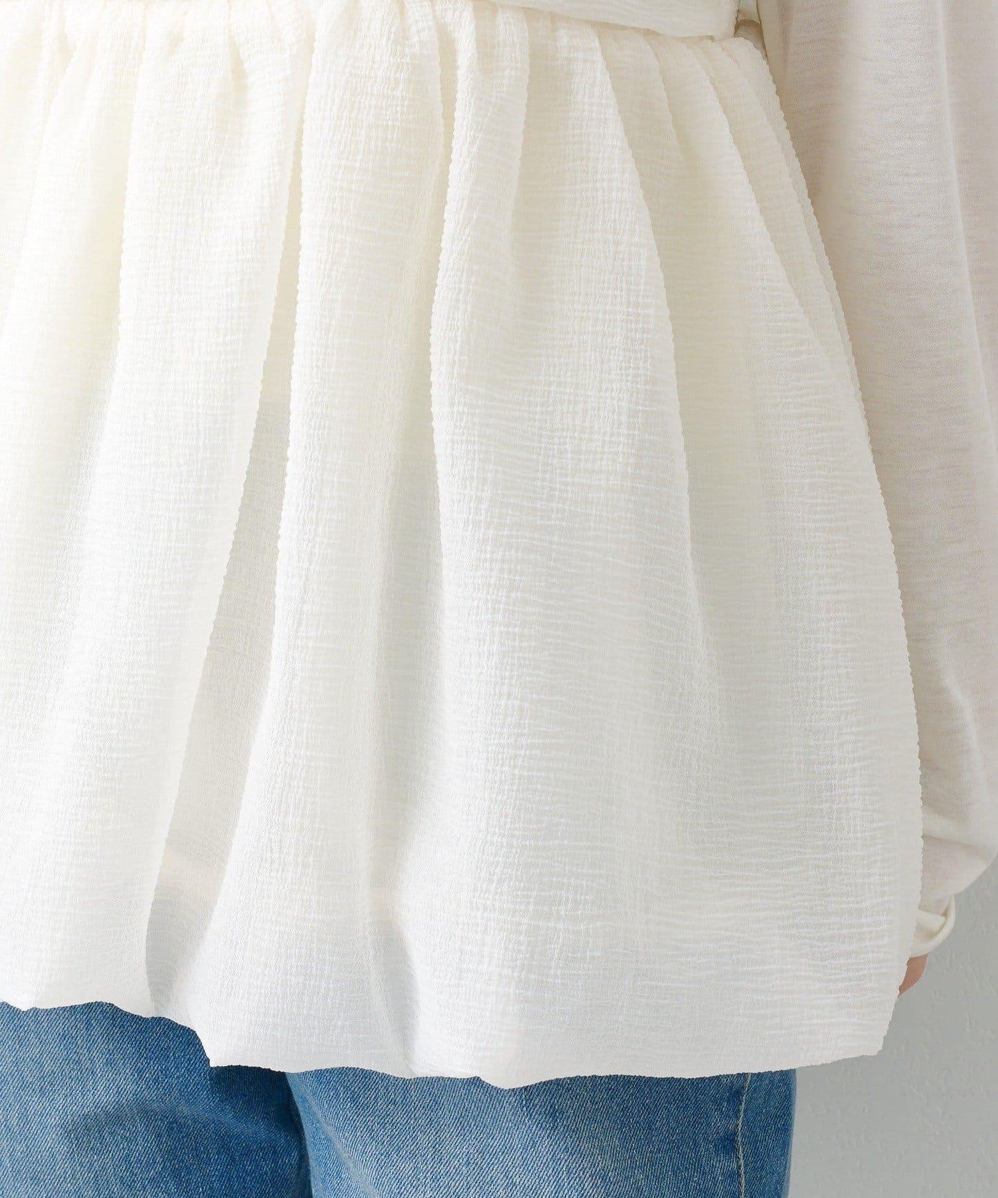 歐根紗束胸上衣