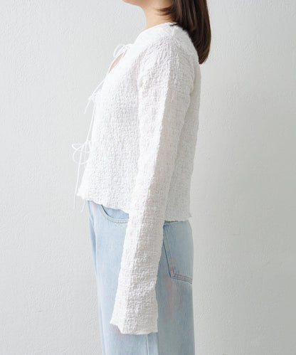 2026SS目錄 隨機提花針織開衫