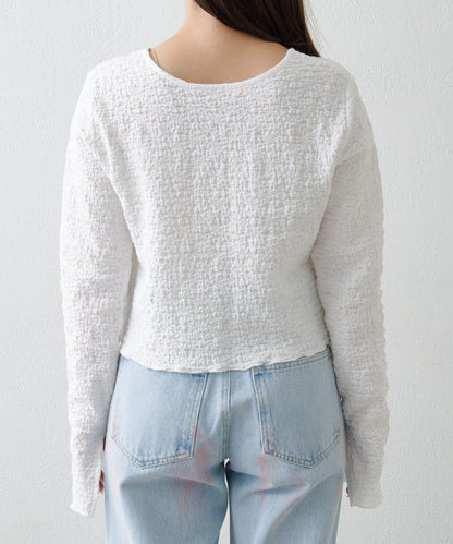 2026SS目錄 隨機提花針織開衫