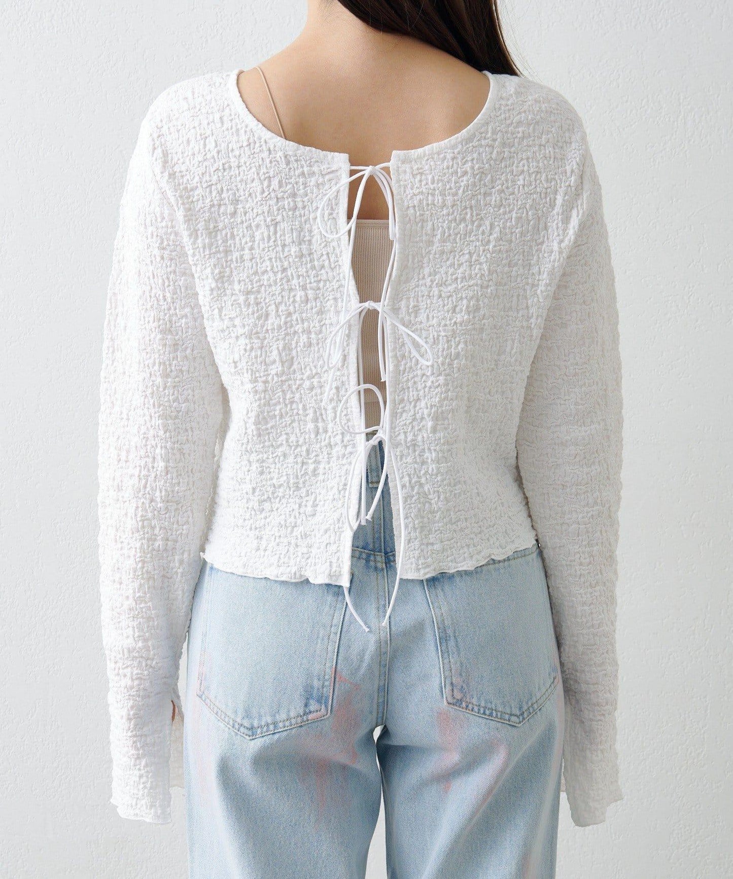 2026SS目錄 隨機提花針織開衫