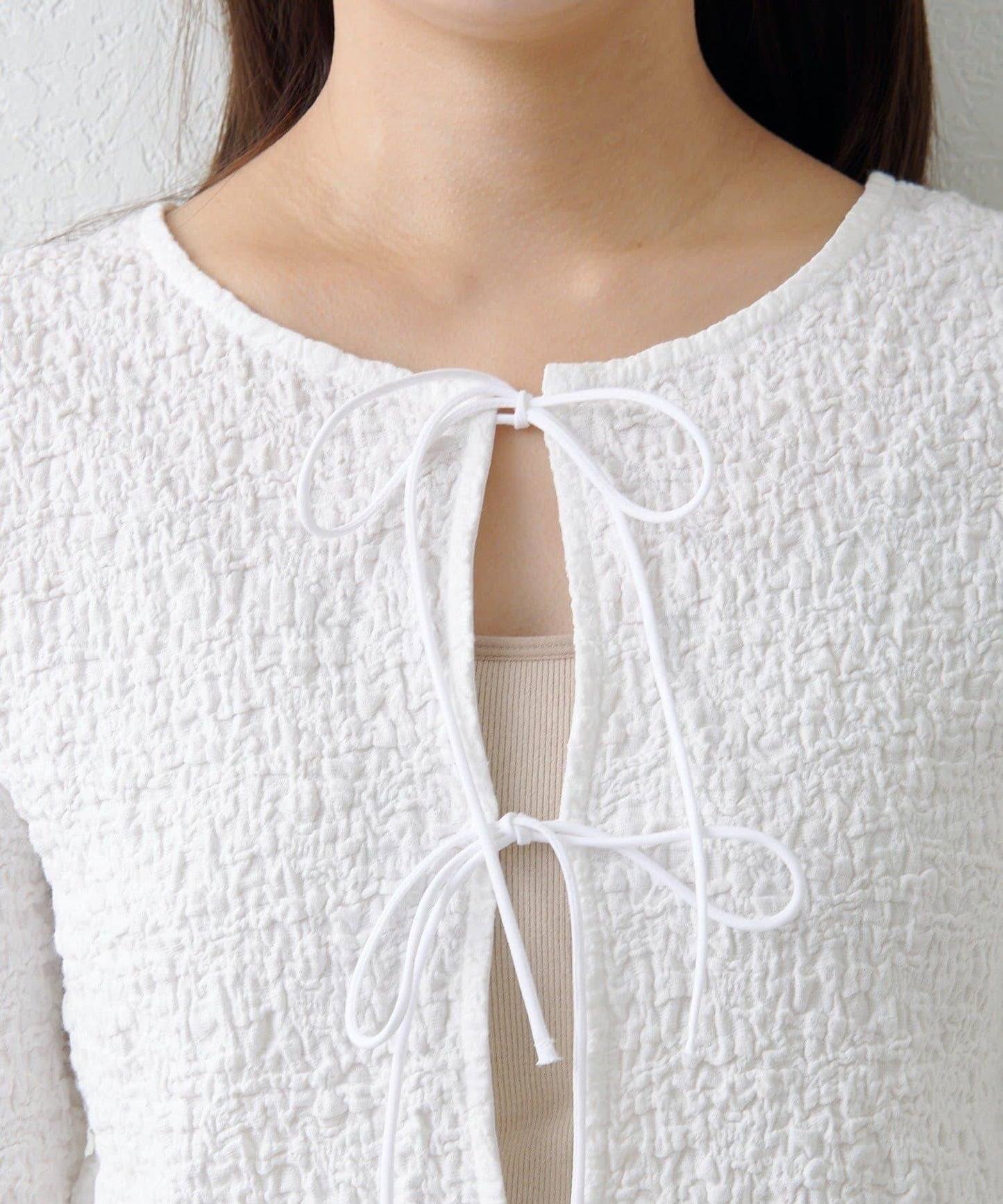 2026SS目錄 隨機提花針織開衫