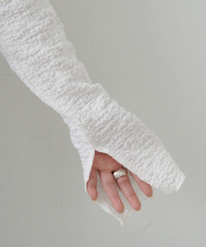 2026SS目錄 隨機提花針織開衫