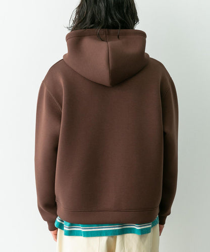 空氣層針織 拉鍊連帽衛衣