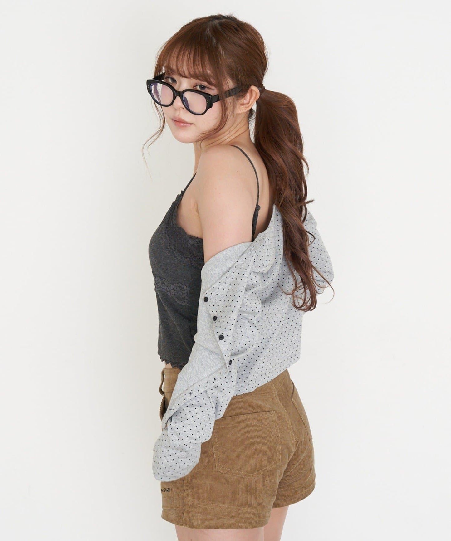 帶胸墊蕾絲吊帶背心