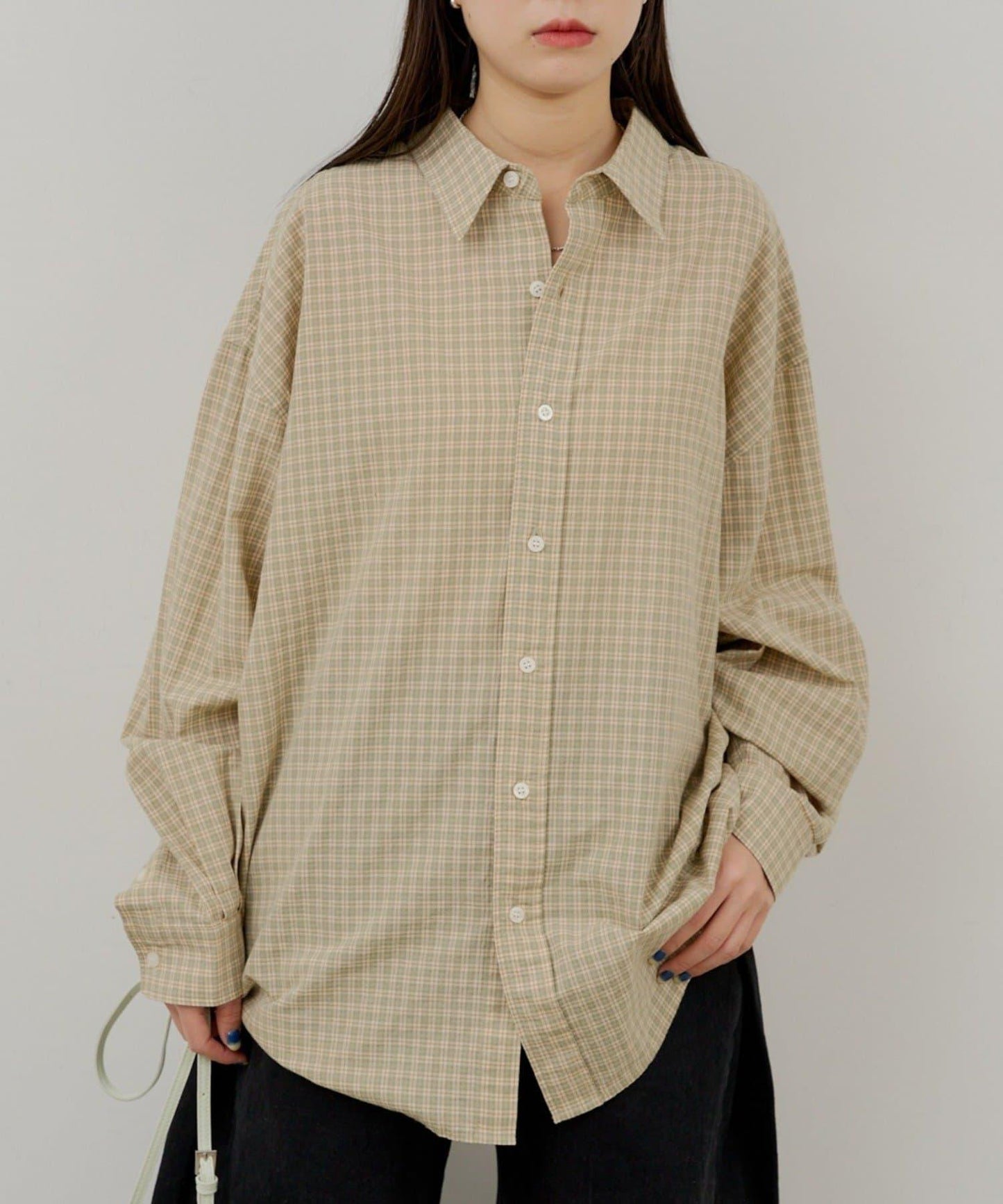 WHIMSIC 小格紋襯衫