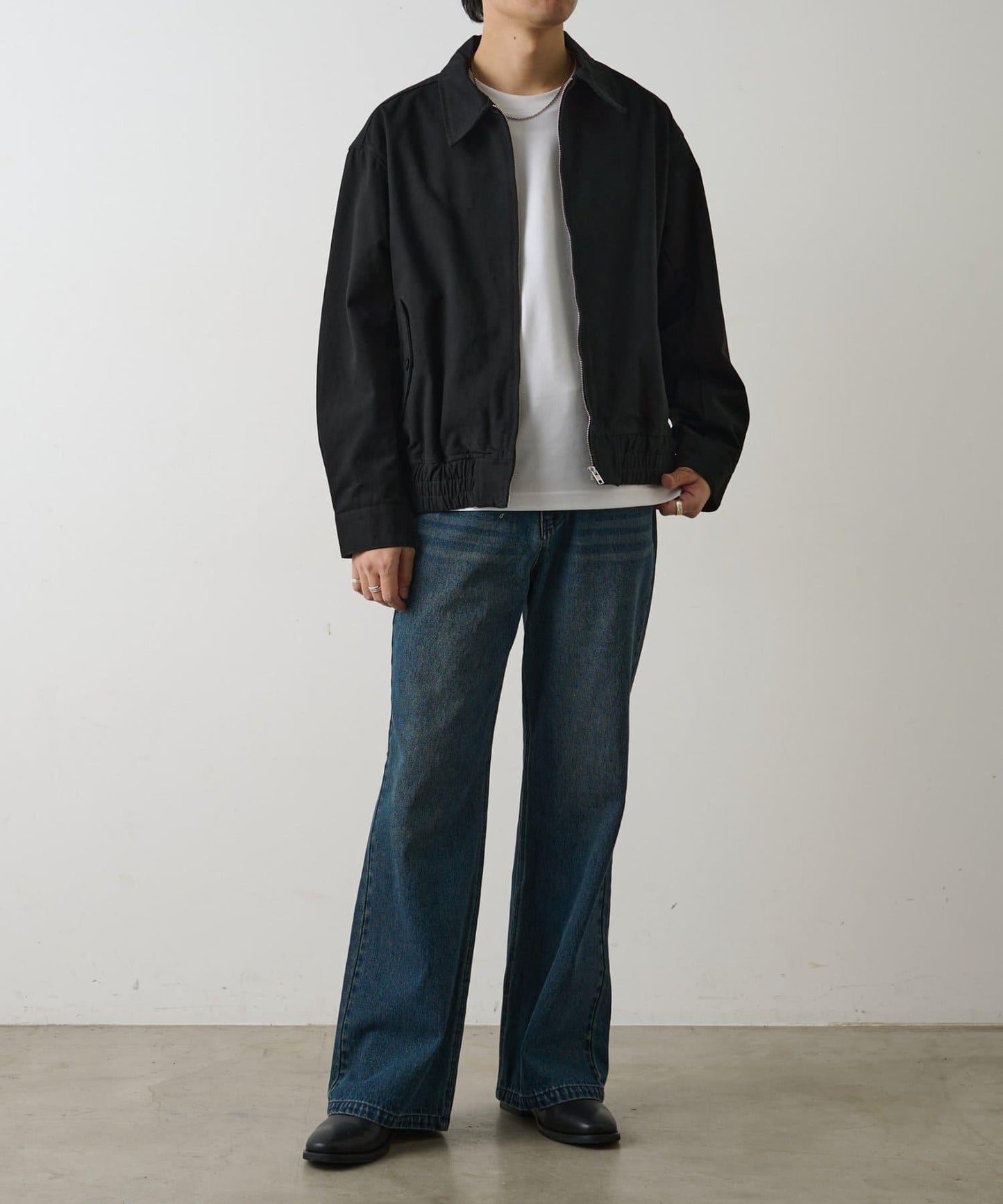 棉質斜紋工裝夾克