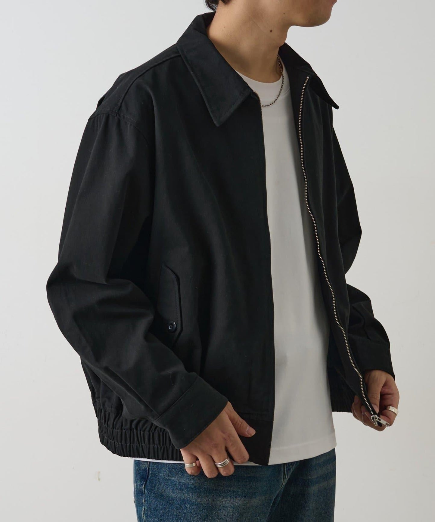 棉質斜紋工裝夾克