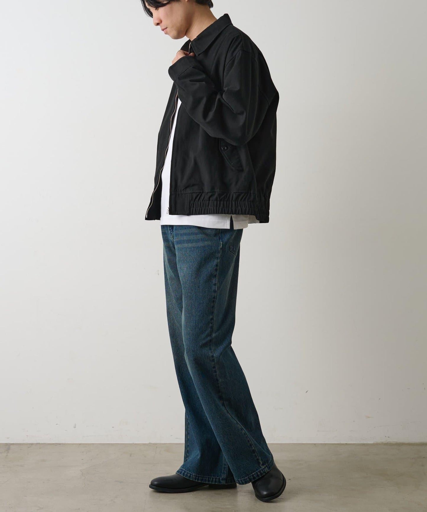 棉質斜紋工裝夾克