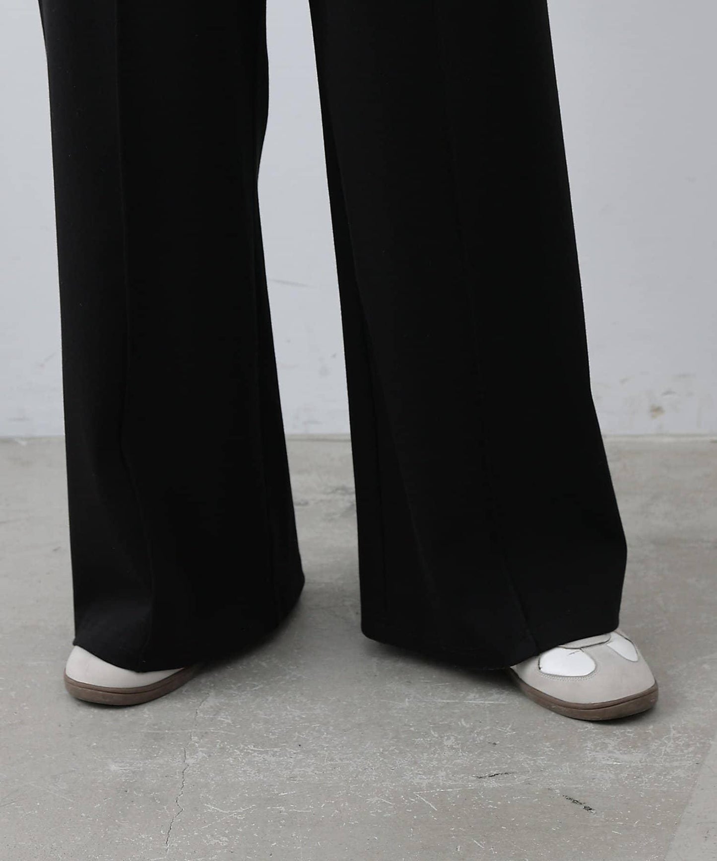 套裝可搭配 闊腿版型 中縫設計 4WAY彈力 闊腿褲