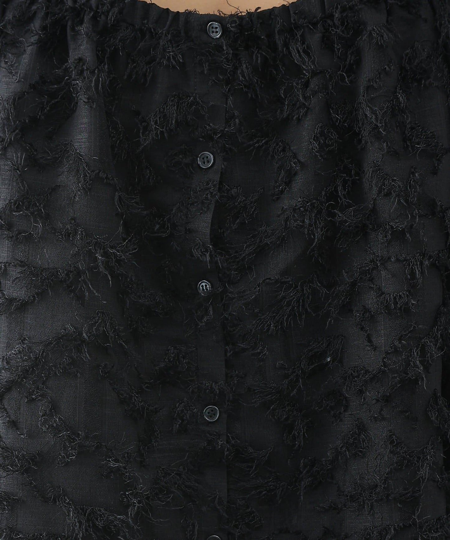 流蘇提花 多種穿法 設計女式上衣