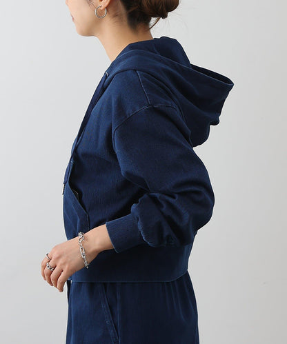 可成套搭配 四向彈力 雙拉鍊 連帽外套