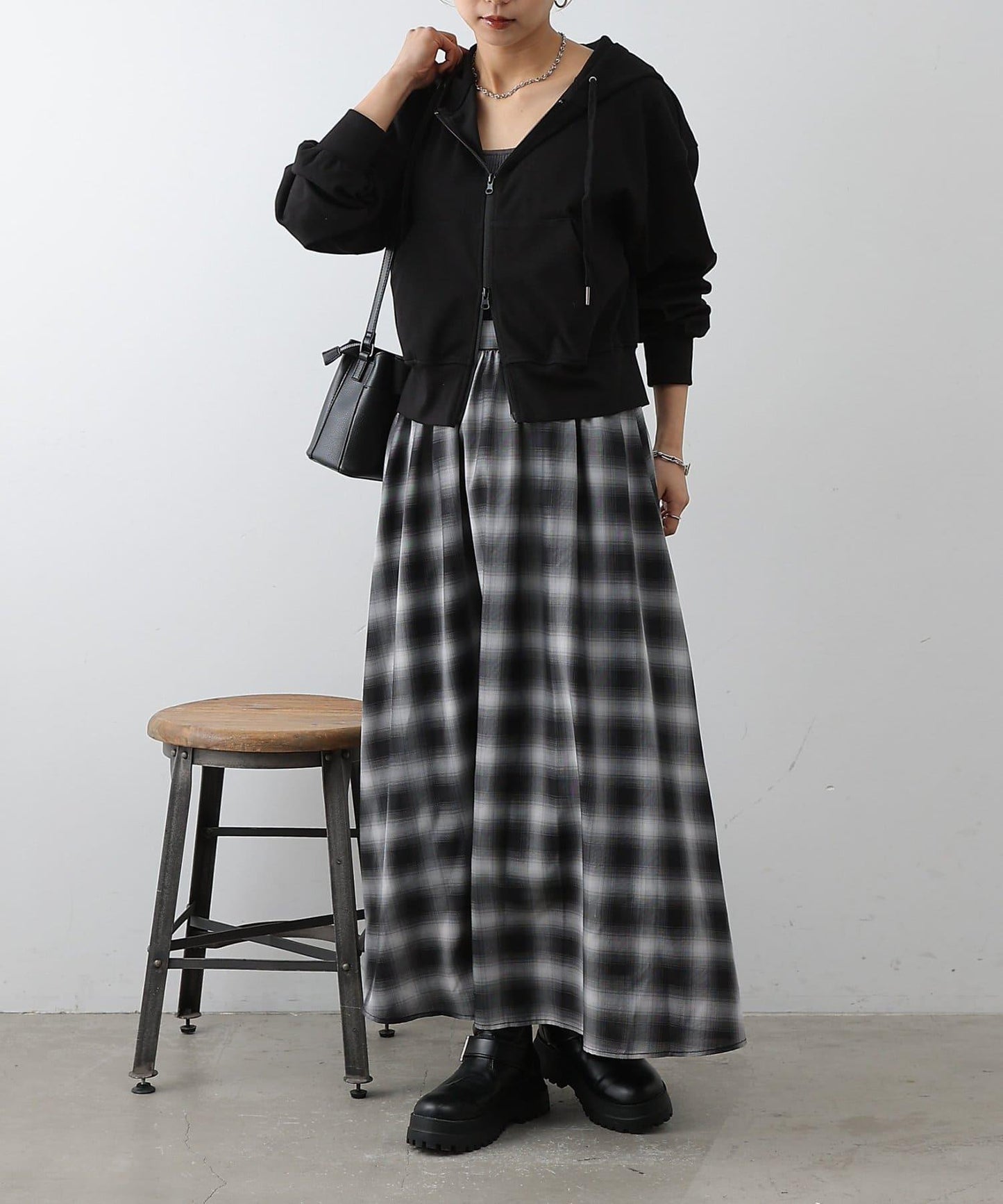 可成套搭配 四向彈力 雙拉鍊 連帽外套