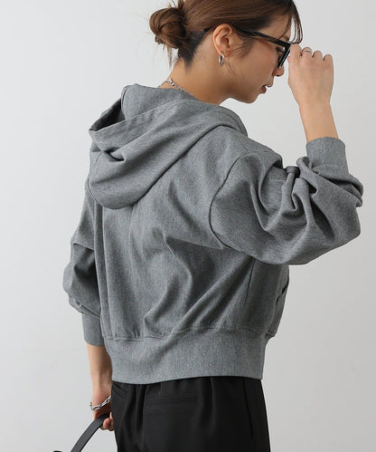 可成套搭配 四向彈力 雙拉鍊 連帽外套