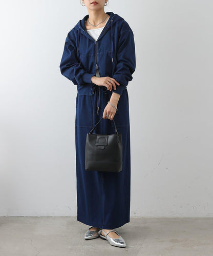 可成套搭配 四向彈力 雙拉鍊 連帽外套