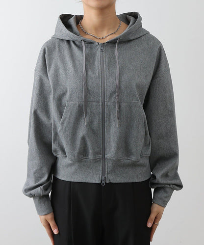 可成套搭配 四向彈力 雙拉鍊 連帽外套