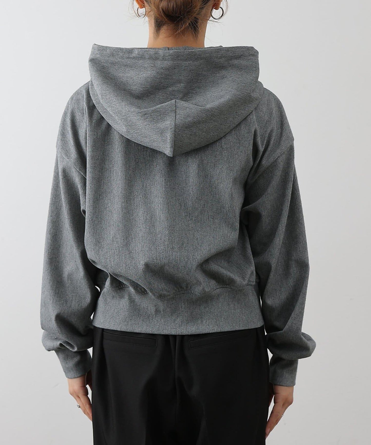 可成套搭配 四向彈力 雙拉鍊 連帽外套