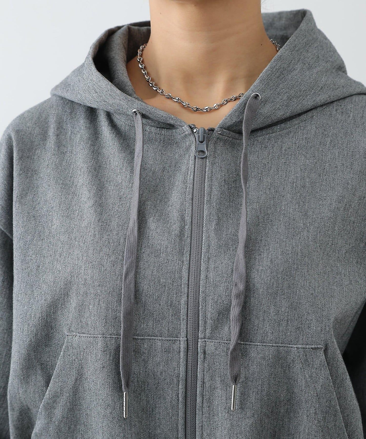 可成套搭配 四向彈力 雙拉鍊 連帽外套