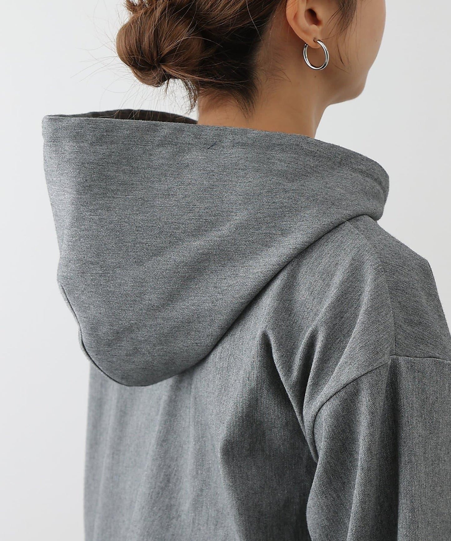 可成套搭配 四向彈力 雙拉鍊 連帽外套