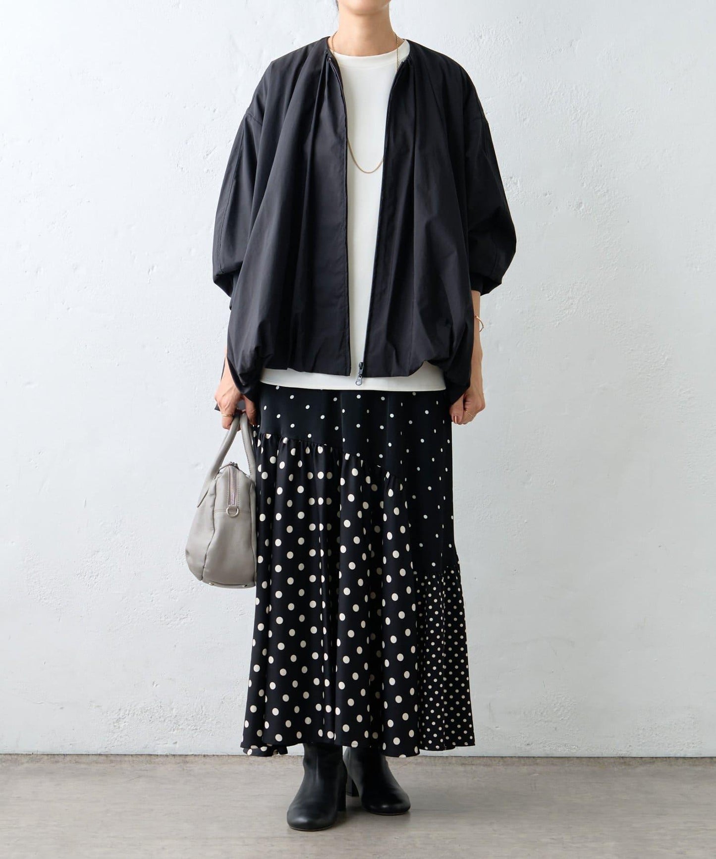 蓬鬆廓形 泡泡袖 短外套