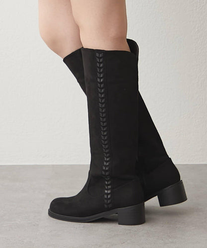 RMAF 側邊縫線長筒靴