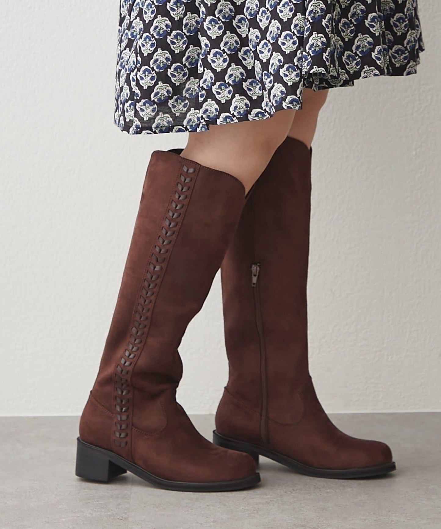 RMAF 側邊縫線長筒靴