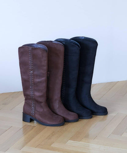 RMAF 側邊縫線長筒靴