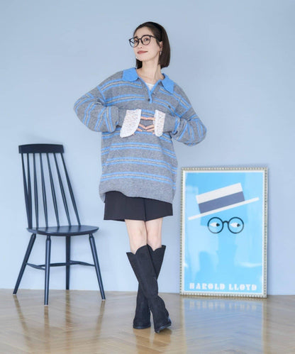 RMAF 側邊縫線長筒靴