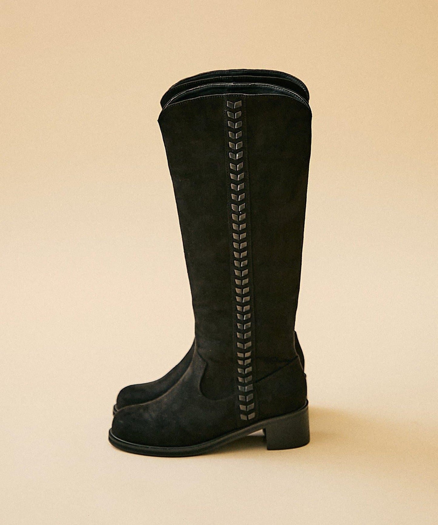 RMAF 側邊縫線長筒靴