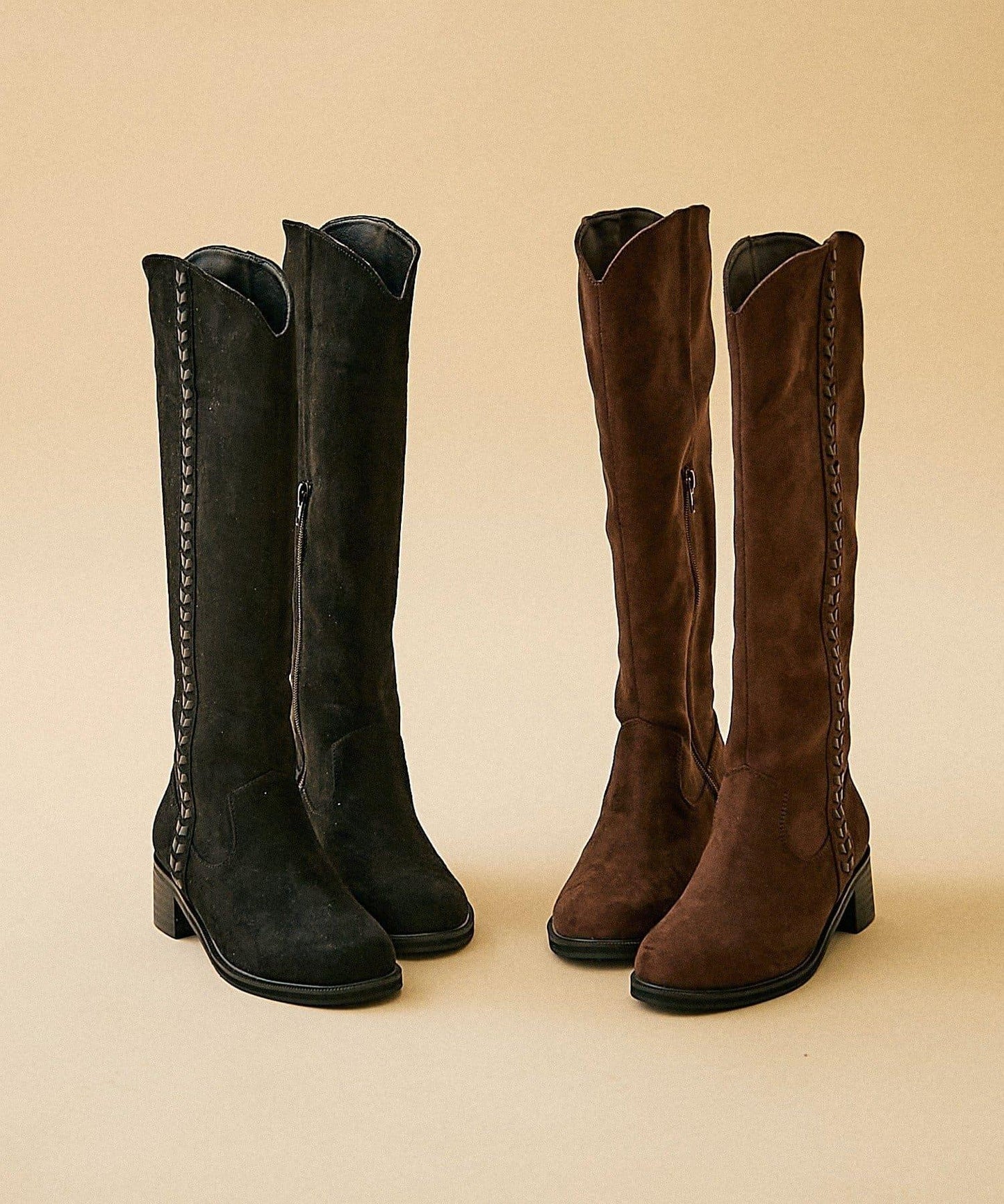 RMAF 側邊縫線長筒靴